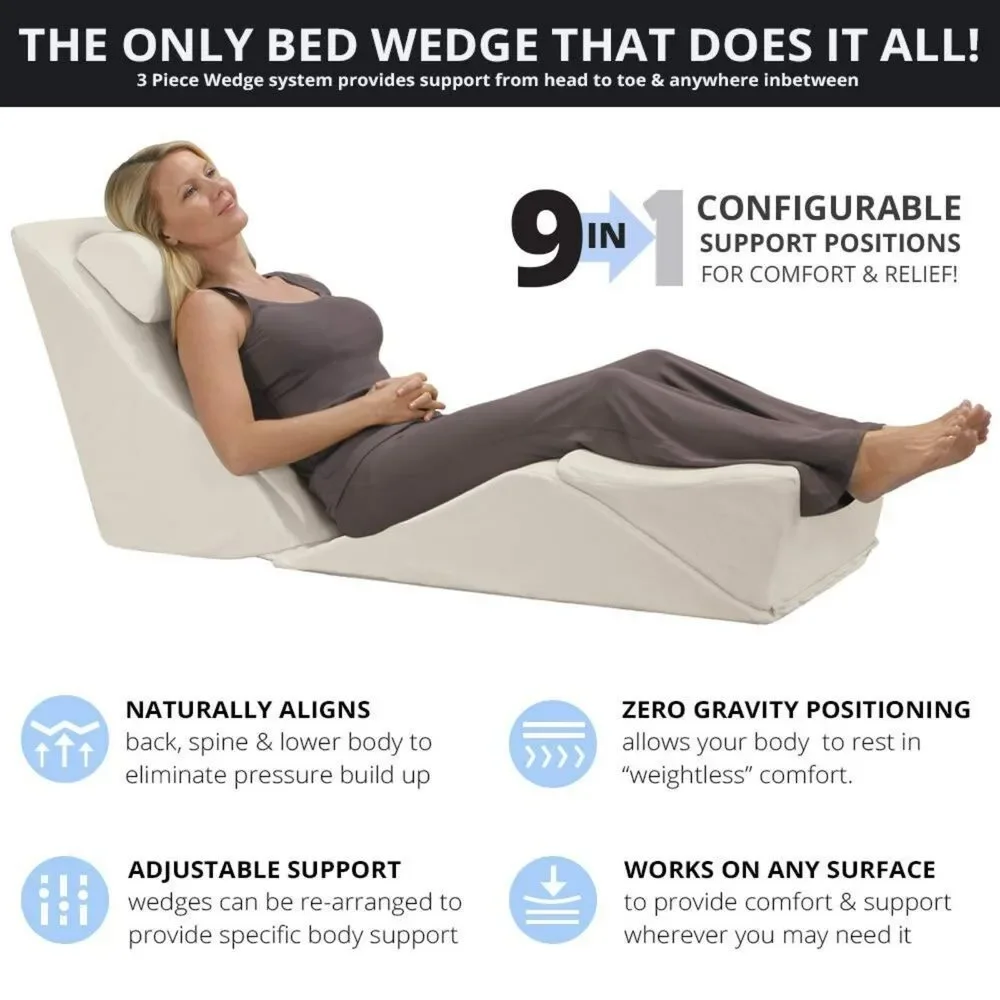 BackMax Lumbar Support Pillow by Contour 20 Inch